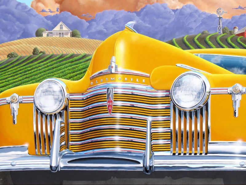 41 olds grill detail